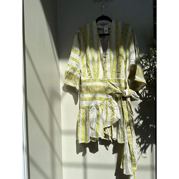 NWT Anthropologie Devotion Twins Belted Mini Dress Size Small - Picture 4 of 8